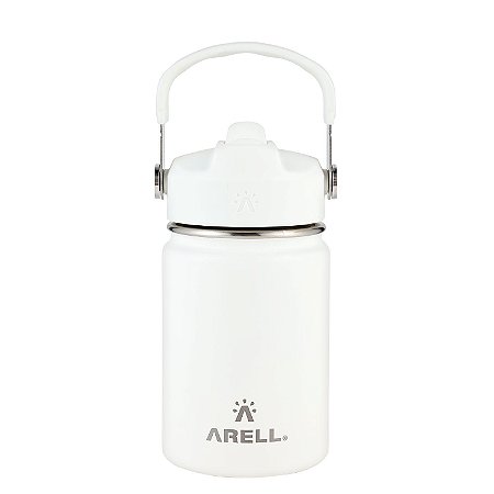 Garrafa Térmica Arell Straw Iceberg Esporte Fitness 355ml