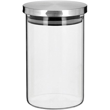 Pote Flavor Com Anel Silicone Borossilicato 850Ml 16X10X10Cm