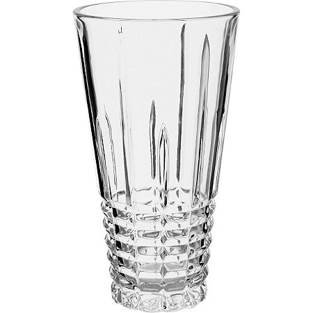 Vaso de Cristal Lourent Decorativo Casamento Flor 24X14X14Cm