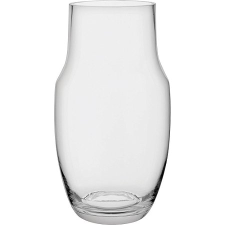 Vaso Vitoria De Vidro 30X16X16Cm Decorativo Casa Jardim