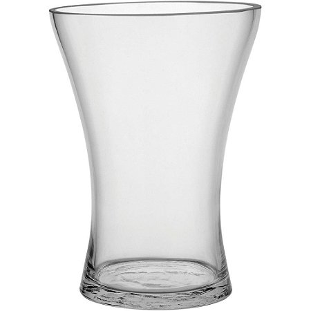 Vaso Charlise De Vidro 20X15X15Cm Decorativo Casa Jardim