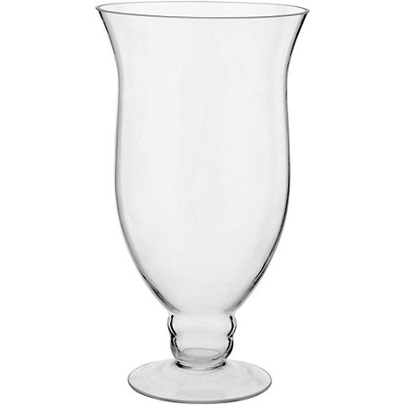 Vaso Griffin De Vidro 34X19X19Cm Decorativo Casa Jardim