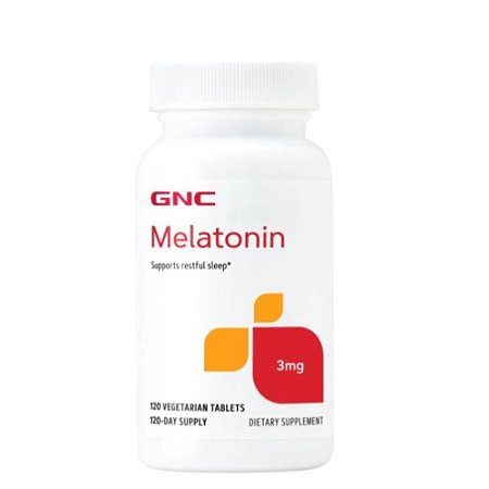 ​​​​​​​Melatonina 3mg 120 Tabletes - GNC