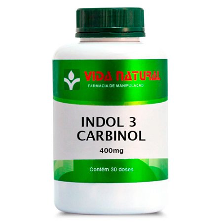 Indol 3 Carbinol 400mg 30 Doses - Vida Natural