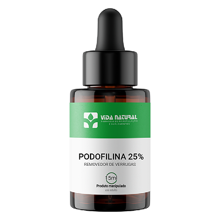 Podofilina 25% - Removedor de Verrugas