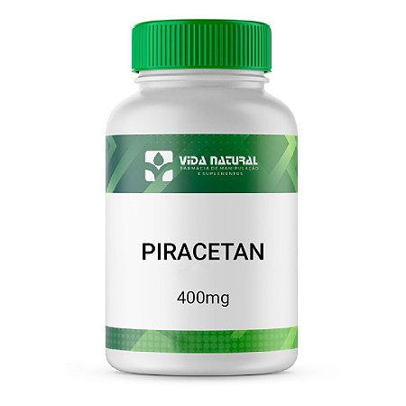 Piracetam 400 mg  - Vida Natural