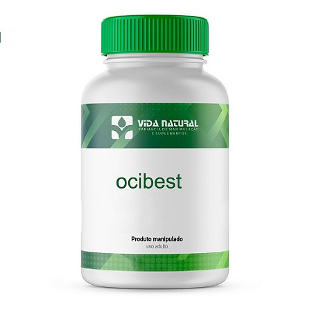 Ocibest 300mg  - 60caps - Controle Natural do Estresse
