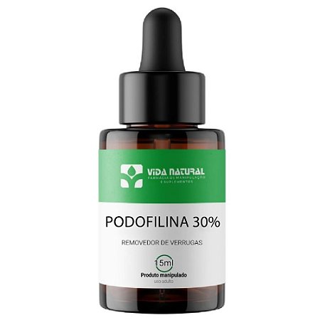 Podofilina 30% - Removedor de Verugas