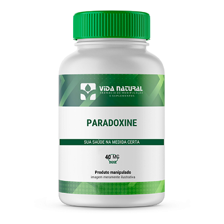 Paradoxine 40mg - Termogênico e Queima de Gordura - Vida Natural