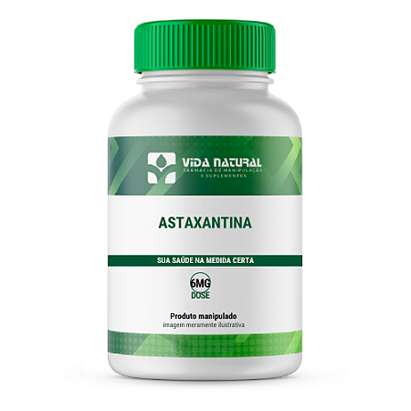 Astaxantina 6mg - 54x MAIS POTENTE QUE BETA-CAROTENOS 10 vezes mais eficaz na eliminação de radicais livres