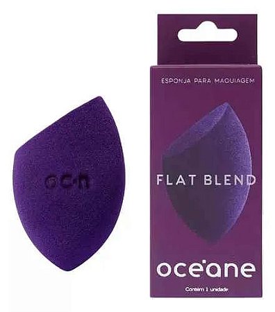 Esponja para Maquiagem Oceane Flat Blend Roxo