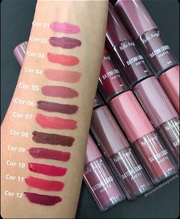 Batom Liquido Matte Belle Angel