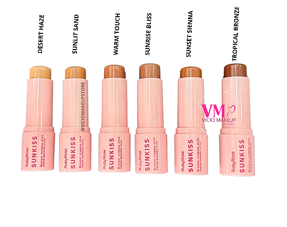 Bronzer Cremoso Stick Sunkiss - Ruby Rose