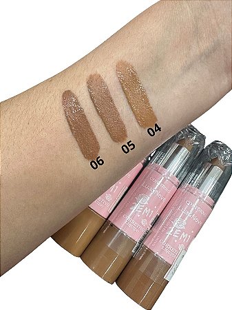 Corretivo liquido e bastao 2em1 - Lua & Neve