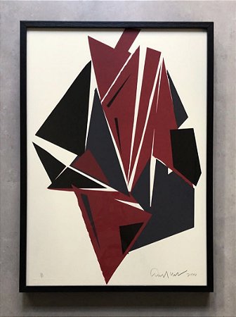 Emanoel Araujo - serigrafia 60x40cm
