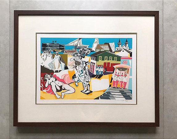 Jenner Augusto - serigrafia 40x60cm - "Bahia"