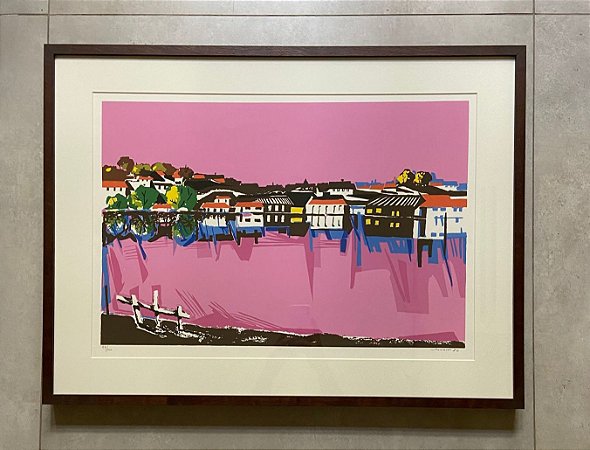 Jenner Augusto - serigrafia 50x70cm - "Alagados"