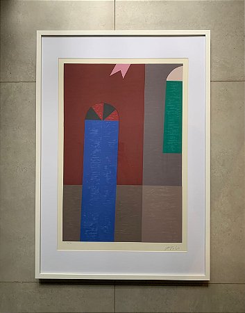 Alfredo Volpi - serigrafia 96x66cm - "Fachada"