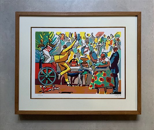 Carybé - serigrafia 35x50cm