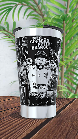 Copo Térmico Personalizado em 360 Corinthians