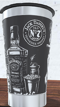 Copo Térmico  Personalizado Whiskey 473ml com Gravação a Laser