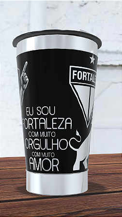 Copo Térmico Fortaleza    473 ml com Gravação a Laser 360°