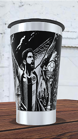 Copo Térmico Goiás Esporte Clube 473 ml com Gravação a Laser 360°