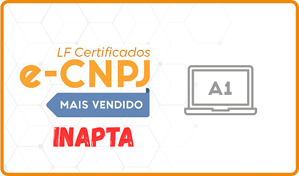 e-CNPJ A1 - 12 MESES - (CNPJ INAPTO)