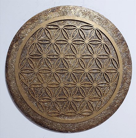 Mandala Multicamada dourada