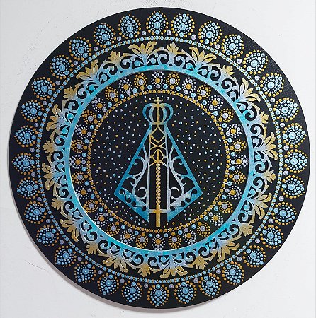 Mandala Nossa Senhora Aparecida 35 cm