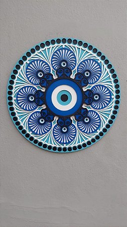 Mandala Olho Grego em camadas