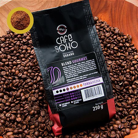 Café Soho Gourmet Torrado e Moído 250g