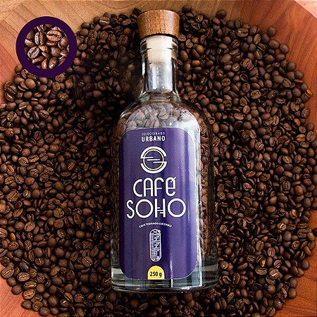 Café Soho Especial Frutado Grão 250g em Garrafa