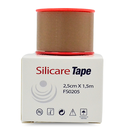 Fita Adesiva de Silicone Silicare Tape 2,5cm x 1,5cm