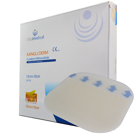 Curativo Hidrocoloide s/ Borda 10cm x 10cm