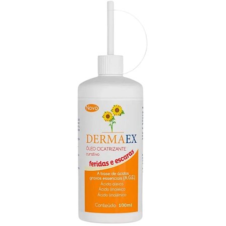 Óleo Cicatrizante de Girassol Dermaex 100ml