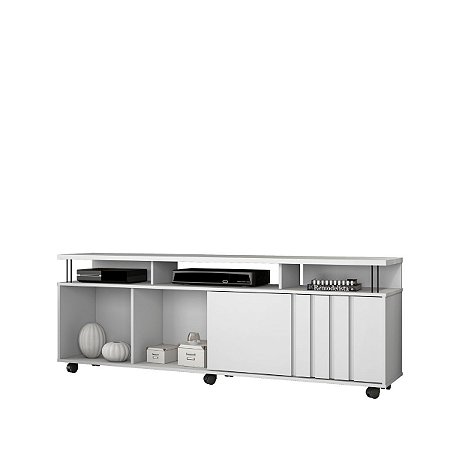 Rack para TV até 70 Polegadas Atraente JCM Branco