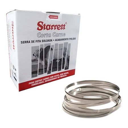 Lâmina Serra Fita Corta Carne 3,10m Starrett - Caixa C/5 Un