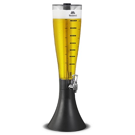 Torre de Chopp cerveja Marcbeer Marchesoni 3,5 litros