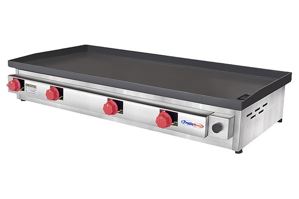 Chapa elétrica 100x50Cm gás Robust profissional Pratic Metal