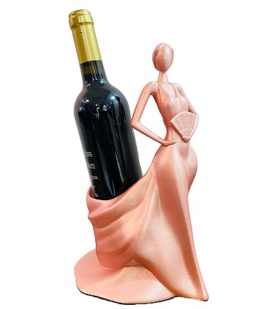 Suporte para Garrafa de Vinho