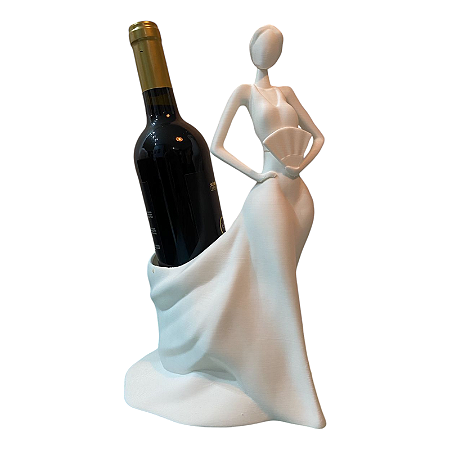 Suporte para Garrafa de Vinho Branco