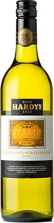 Vinho Australiano Hardys Stamp Riesling Gewustraminer 750 ml