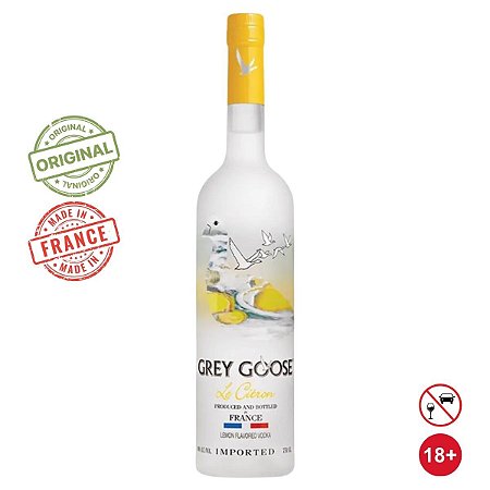 Vodka Grey Goose Le Citron 750ml