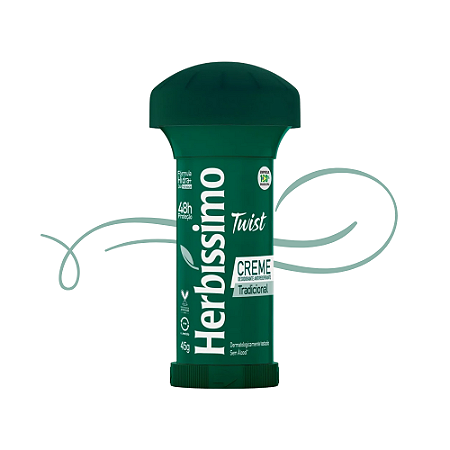 Desodorante Herbíssimo Creme Twist Tradicional 45g-Loreto
