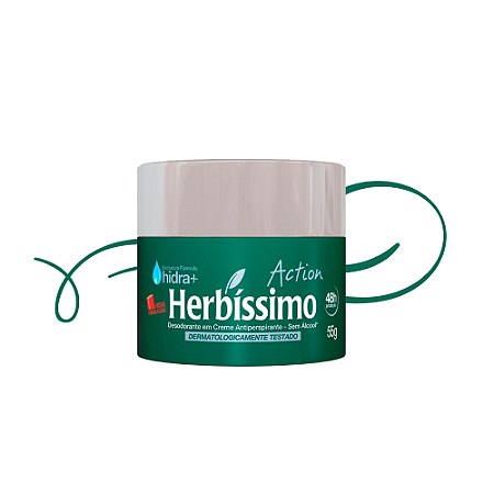 Desodorante Herbíssimo Cremoso Action 55g-Loreto