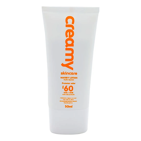 Creamy - Protetor Solar Facial Fps 60 Uva + Uvb - 50ml -Loreto