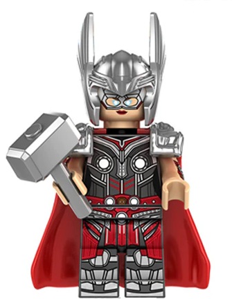 Boneco Bloco Montar Jane Foster Thor