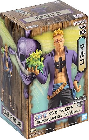 Boneco One Piece Marco  DXF-THE Grandline Men  Saga de Wano  REF.: 19386 - BANDAI BANPRESTO