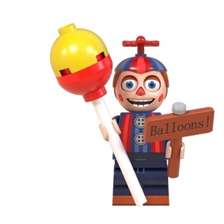 Boneco Bloco de Montar Five Nights FNAF Balloons Boy